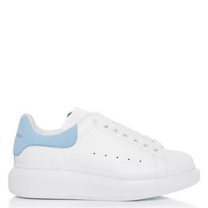 Alexander McQueen. Women's Oversized Suede Heel Detail Sneakers.